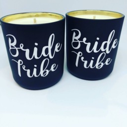 Bride Tribe - Soy Wax Candle Handmade Customise Gold Silver White Gifts Home Decor - thumbnail 4