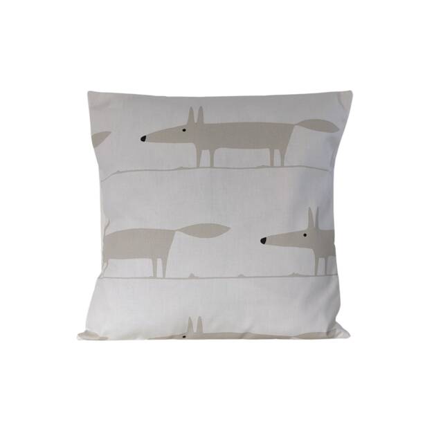 "Cushion Cover in Scion Midi Mr Fox Snow/Cream 14"" 16"" 18"" 20" - image 1