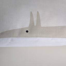 "Cushion Cover in Scion Midi Mr Fox Snow/Cream 14"" 16"" 18"" 20" - thumbnail 2