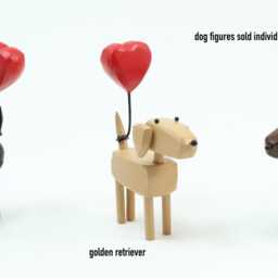 Dogs With Heart Balloons - thumbnail 2