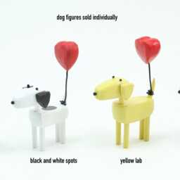 Dogs With Heart Balloons - thumbnail 3