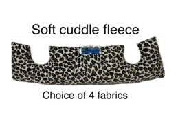 Cuddle Fleece Long Post Surgery Recovery Pillow Mastectomy Pocket & Gel Pk Hug Cushion Double Top/Chest/Breast 4 Fabrics