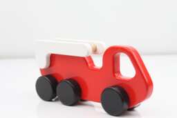 Wooden Firetruck, Fire Department, Truck Toy, Handmade