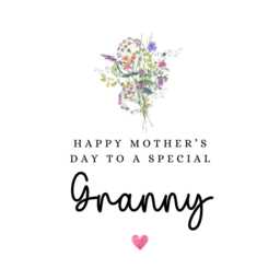 Granny Mother's Day Candle Gift Keepsake Card Print Mothers - thumbnail 4