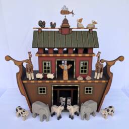 Wood Noah's Ark - thumbnail 4