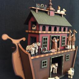 Wood Noah's Ark - thumbnail 2
