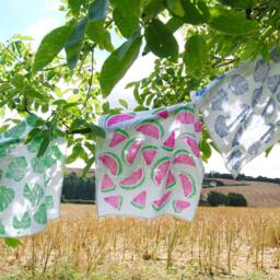 Baby Blanket, Watermelon, Neon Pink, Girl Shower, Tropical Swaddle Baby Theme - thumbnail 1