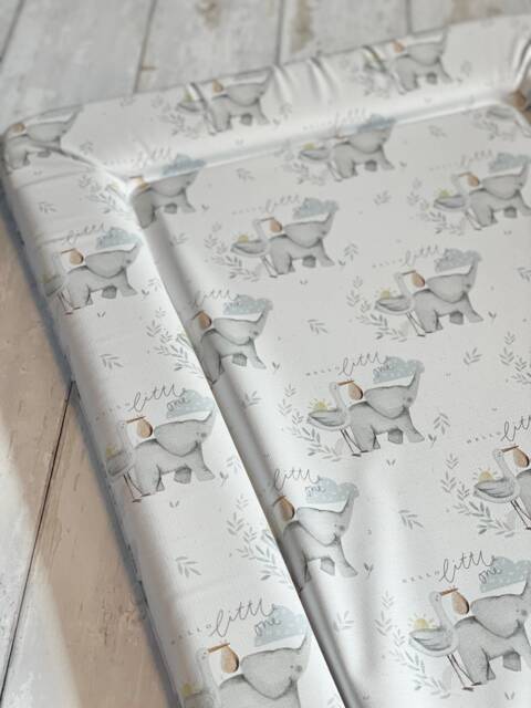 Elephant Baby Changing Mat, Standard Baby Changing Mat, New Elephant Change Mat - image 1