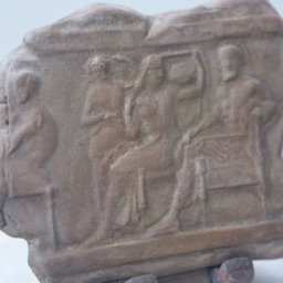 Parthenon Frieze ??mbossed Ceramic Sculpture Of Acropolis Greek Art Handmade - thumbnail 4