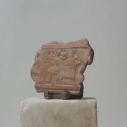 Parthenon Frieze ??mbossed Ceramic Sculpture Of Acropolis Greek Art Handmade - thumbnail 2