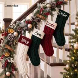 2026 Personalized Christmas Stockings, Embroidered Stocking With Name, Holiday Stocking, Family Gift, Mantel Decor - thumbnail 2