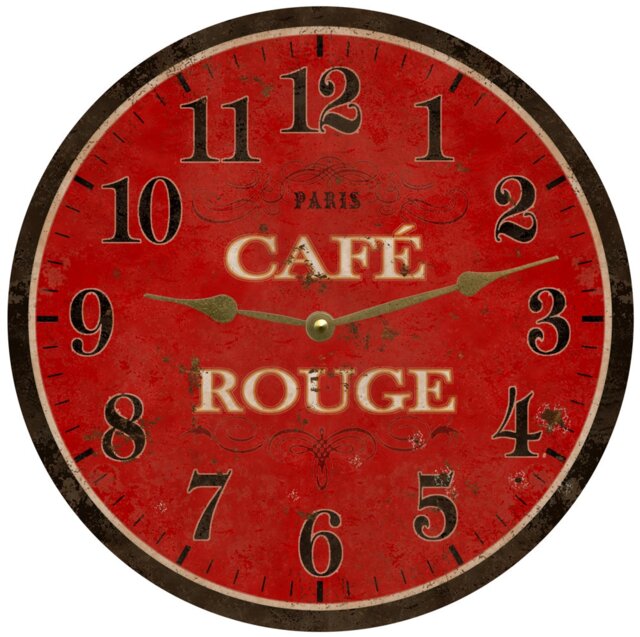 French Country Clock - Elegant Wall With Vintage Charm - image 1