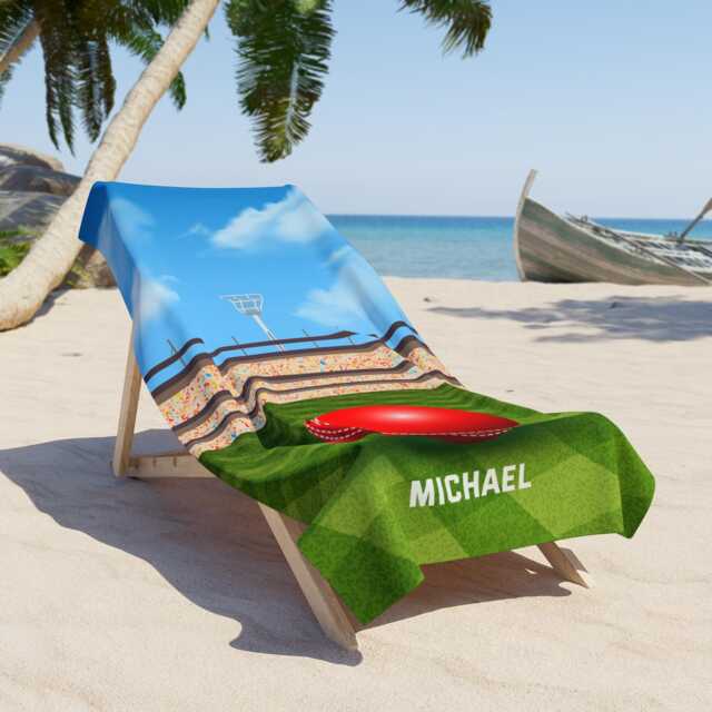 Cricket Beach Towel - image 1