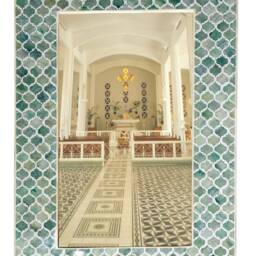 Moroccan Decorative Mirror, Bathroom Decor, Indian Art & Decor - thumbnail 2