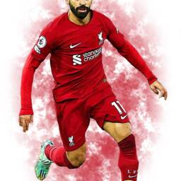 Mo Salah 2022/23 Digital Art Print - On Foamex Board Or Photo Paper - thumbnail 2