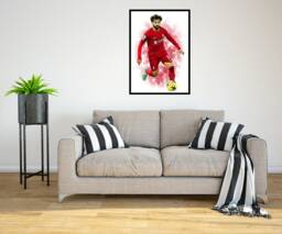 Mo Salah 2022/23 Digital Art Print - On Foamex Board Or Photo Paper - thumbnail 1