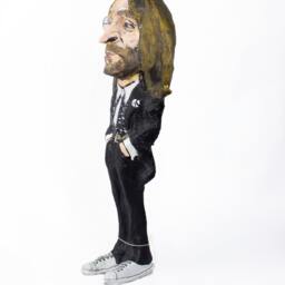 John Lennon Paper Mache Figure - thumbnail 2