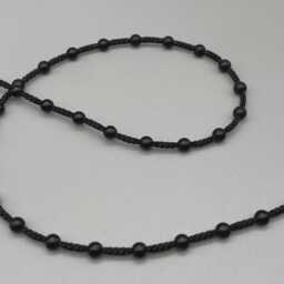 Black Plastic Chain For Vertical Blinds - No.10 Bead Size 4.5mm + Free Connector - thumbnail 3