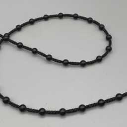 Black Plastic Chain For Vertical Blinds - No.10 Bead Size 4.5mm + Free Connector - thumbnail 2