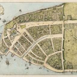 Antique Map Of Amsterdam Print Castelloplan, Photo Paper Or Canvas - thumbnail 2