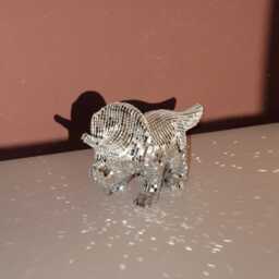 Triceratop Disco Dinosaur Decoration - thumbnail 2