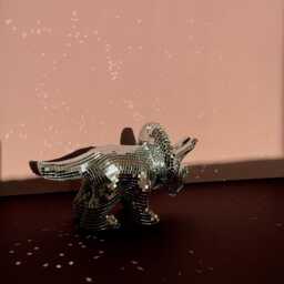 Triceratop Disco Dinosaur Decoration - thumbnail 3