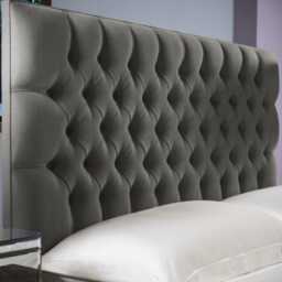 Chesterfield Plush Velvet Wall Mounted Headboard - UK Sizes - thumbnail 2