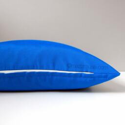 Cobalt Blue Sunbrella?? Outdoor Pillow Cover, Decorative Pacific Throw Cushions For Pool Loungers/Patio Chairs Chaise Lounge By Mazizmuse - thumbnail 2