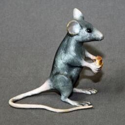 Bronze Mouse Mice Figurine Statue Sculpture Art Limited Edition Signed Numbered - thumbnail 3