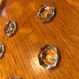 Octagons Or Drops, Spare Parts For Chandeliers By Venini, Artemide, Maria Theresa & Chains, in Murano Glass, Swarovski Bohemia