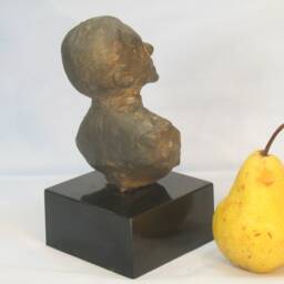 Berlin, Bust Of Irving Berlin Bronze Patina - thumbnail 2