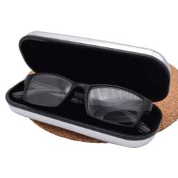Skier Ski Design Personalised Engraved Chromed Glasses Case Box - thumbnail 3