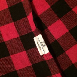 Red & Black Buffalo Plaid Brushed Cotton Blanket, King Or Queen - thumbnail 4