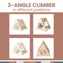 Climbing Triangle For Toddler Climbing With Ramp, Toddler Toy Kids, Montessori Indoor Toys Toddlers - thumbnail 3