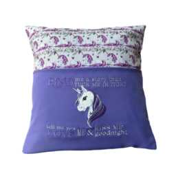 Unicorn Reading Pillow/Book Cushion