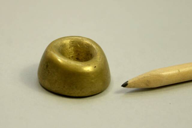 Miniatures, No. 12, Abstract Brass Sculpture By Anees Maani - image 1