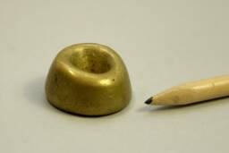 Miniatures, No. 12, Abstract Brass Sculpture By Anees Maani