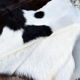 Genuine Leather Goat Skin Rug 100% Natural, European Cyprus - thumbnail 2