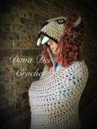 Bulky Hooded Lion Blanket Pattern - thumbnail 1