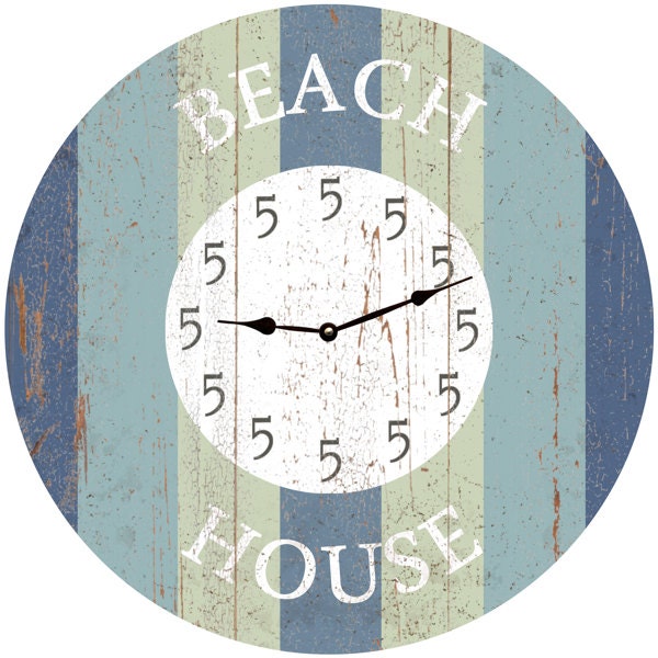 It's Five O' Clock Somewhere Clock - Beach House - image 1