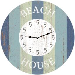 It's Five O' Clock Somewhere Clock - Beach House - thumbnail 1
