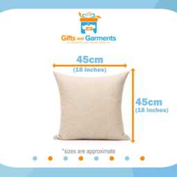 Personalised Christmas Cushion Perfect For Your Home Or Gift Luxurious Pillow, Festive - thumbnail 3