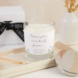 Memories Live in Our Hearts Forever Gift Boxed 30Cl Remembrance Candle Sympathy - thumbnail 3