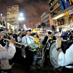 Brass Band At Mardi Gras Parade Photograph, New Orleans Home Decor, Printgraphy, Living Room, Downtown, Jazz Band, Big Easy, Second Line - thumbnail 2