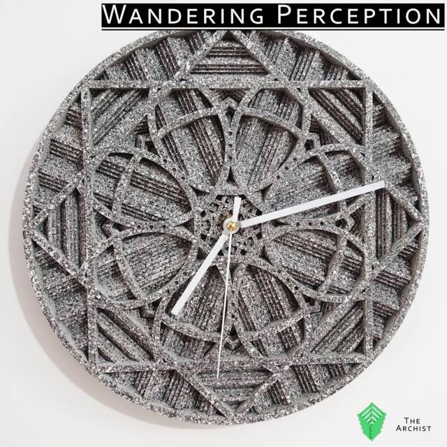 Islamic Geometric Art Clock - Multilayer Svg - Cricut, Glowforge, Laser Cut, Cnc - image 1