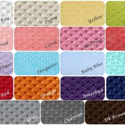 Personalized Rainbow Baby Blanket Rainbow-Personalized Minky Boy Girl-Rainbow Blanket-Rainbow Nursery-Birth Stat - thumbnail 4