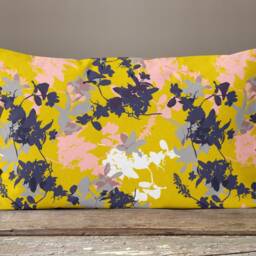 Flower Cushion Cover/Rectangle Home Decoration Cover/Lumbar Spring Trend Pillow Cover/Garden, Living Room Sofa Accessory - thumbnail 4