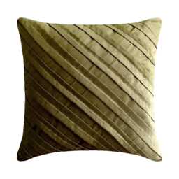 "Designer Pintucks, Textured Throws For Sofa 16""x16" - thumbnail 1