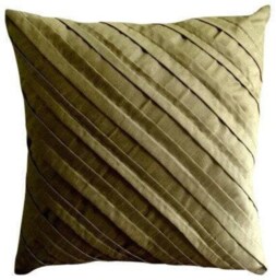 "Designer Pintucks, Textured Throws For Sofa 16""x16" - thumbnail 2