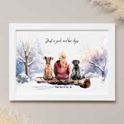 Christmas Gifts For Her, Girlfriend, Friend, Secret Santa Gift, Gift From The Dog, Dog Mum Personalised Pet Sister - thumbnail 1